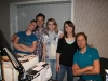 With the fabulous team at XNoizz radio in Holland